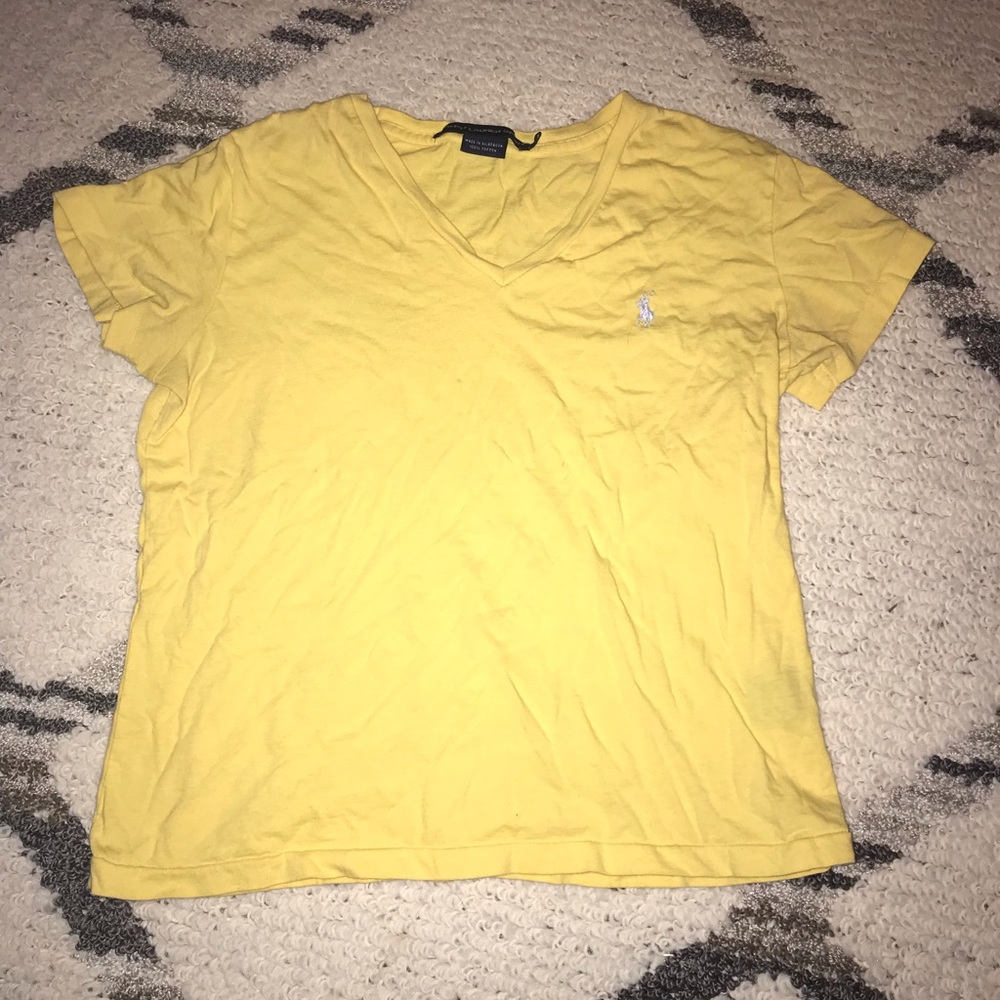 Yellow T-shirt Ralph Lauren
